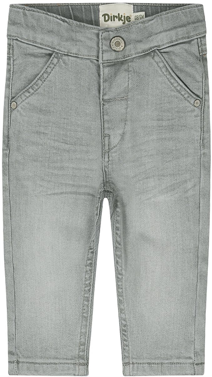 Dirkje Jongens Loose Fit Jeans - Grey jeans
