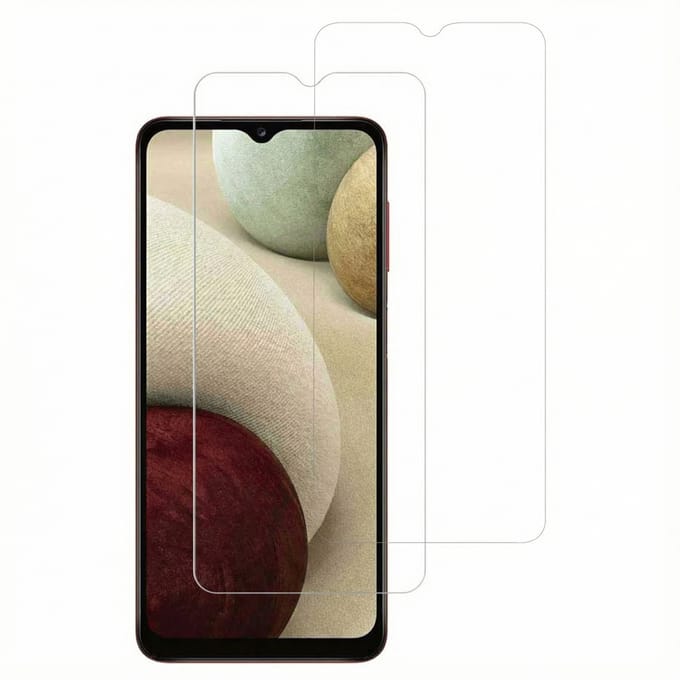 Accezz Screen Protector - Geschikt voor Samsung Galaxy A04s / A12 / A13 (4G) / A32 (5G) / A13 (5G) - 2 Pack Glass Screenprotector