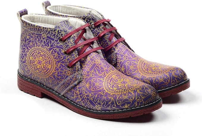 GOBY - Patroon - Boots - Sneakers - Laarzen - Hoge kwaliteit - Handmade - Maat 39