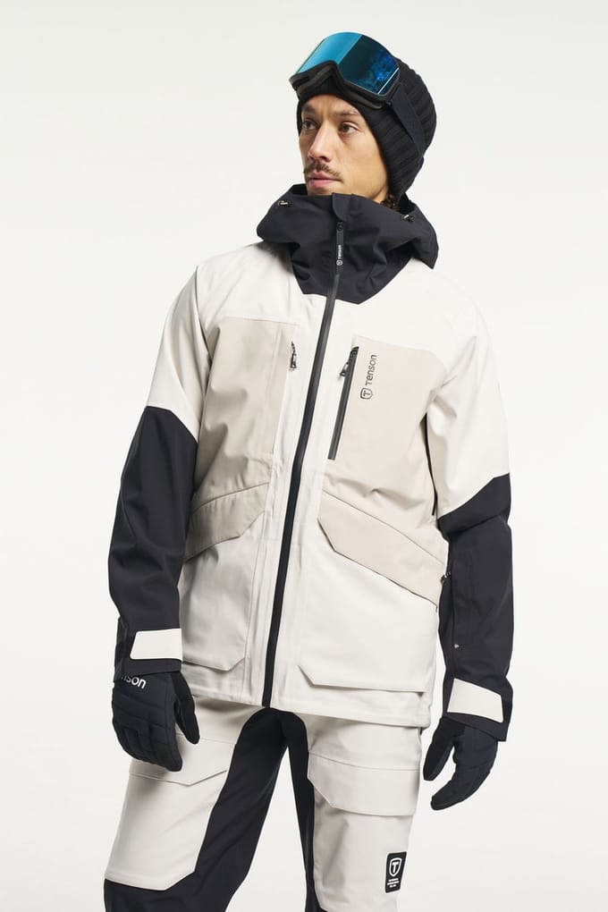 TENSON - nayoro shell jacket men - Softshell heren - Grijs
