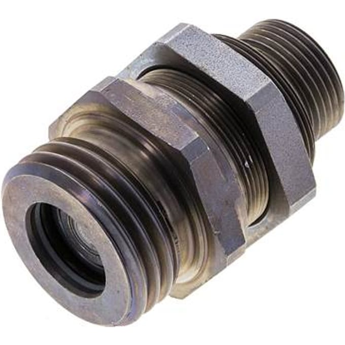 Stalen Hydraulische Koppeling Snelkoppeling 15 mm L Snijring ISO 14540/8434-1 D M32 x 3