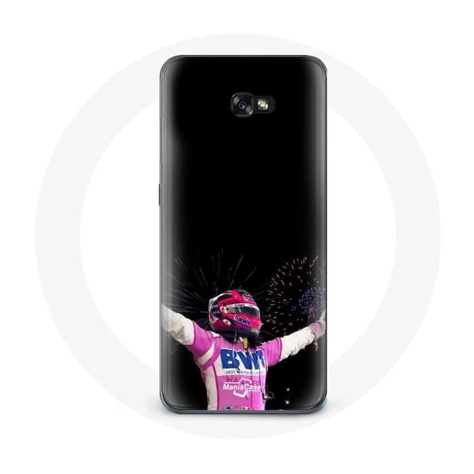 Case voor Samsung galaxy A5 2016 Formule 1 Sergio Pérez Mendoza won de race
