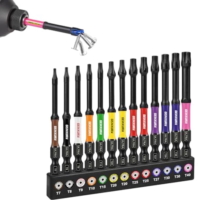 Solidchoice - 13-Delige Torx Schroefbit Set