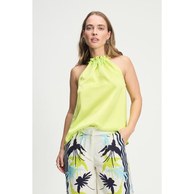 POM Amsterdam Top - Summer Lime Taglia: 40 | Magliette intime Outlet | Donna | Verde