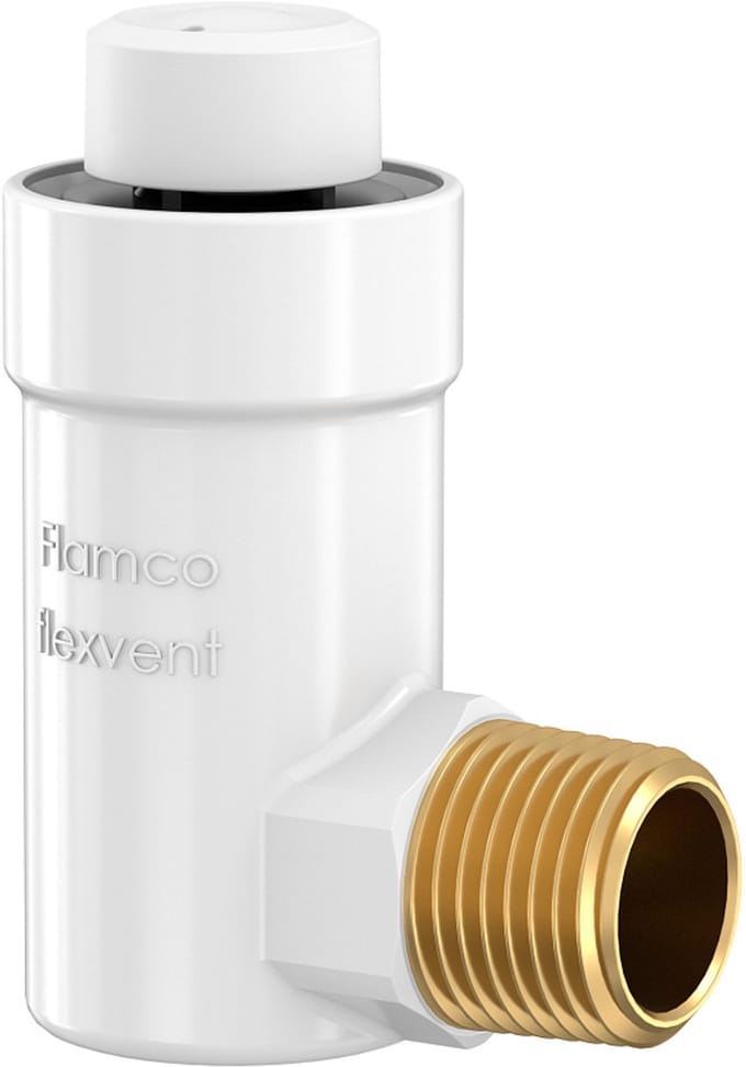 Flamco Flexvent vlotterontluchter 1/2 wit automatisch