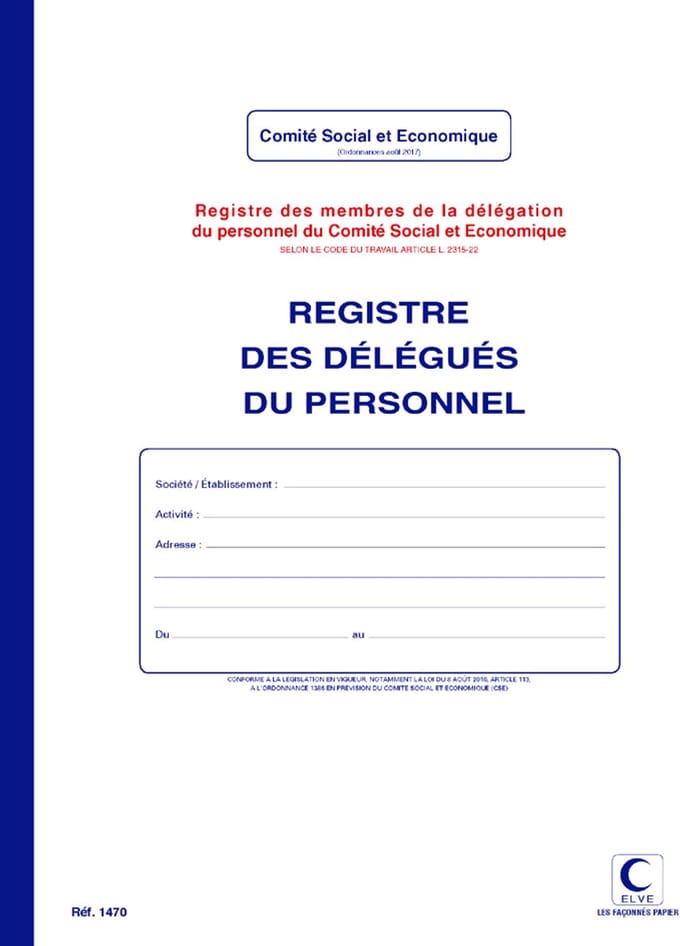 Personeelsdossier 'Personeelsvertegenwoordigers', 40 pagina's, 320 x 240mm