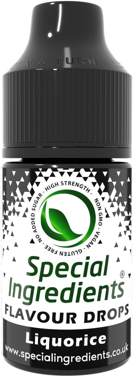 Zoethout (Drop) Smaak Druppels - 30 ml - Smaakdruppels - Flavour Drops - Moderne Gastronomie - Moleculair Koken - Hersluitbare Pot - Recycled Plastic