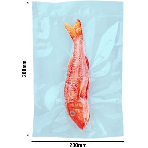 GGM Gastro (1000 Stück) Vakuumbeutel - glatt - Cook & Chill - 200x300mm - 85µm