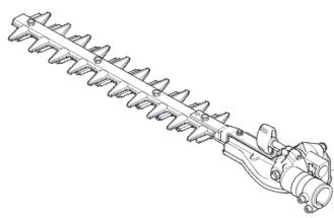 Husqvarnaheggenschaar messet cpl. hda65x