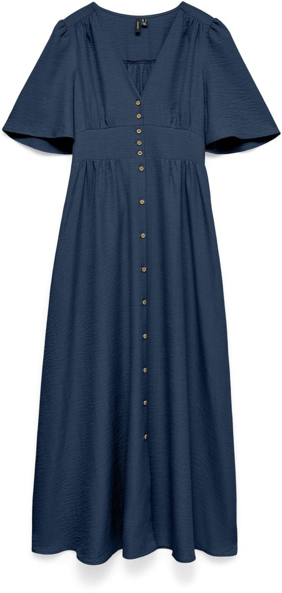 VERO MODA - VMMELANEY 2/4 ANKLE DRESS WVN EXCL - Dames - Maxi jurken