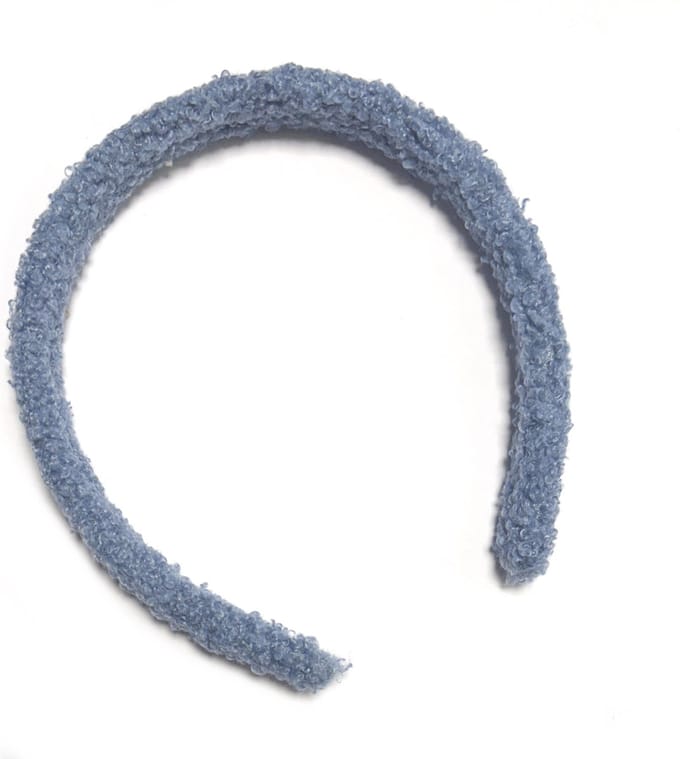 Boucle Haarband - Blauw | Teddy / Polyester Diadeem | Fashion Favorite