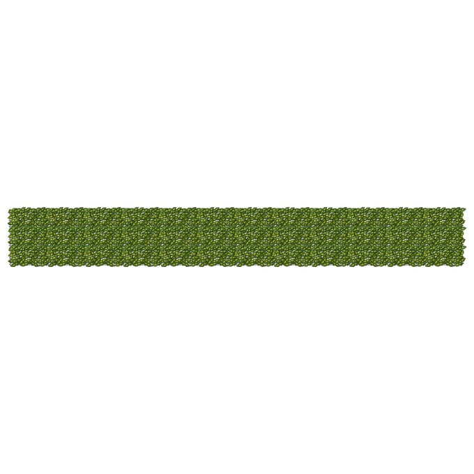 vidaXL - Balkonscherm - met - bladeren - Groen - en - Geel - 600 - x - 75 - cm