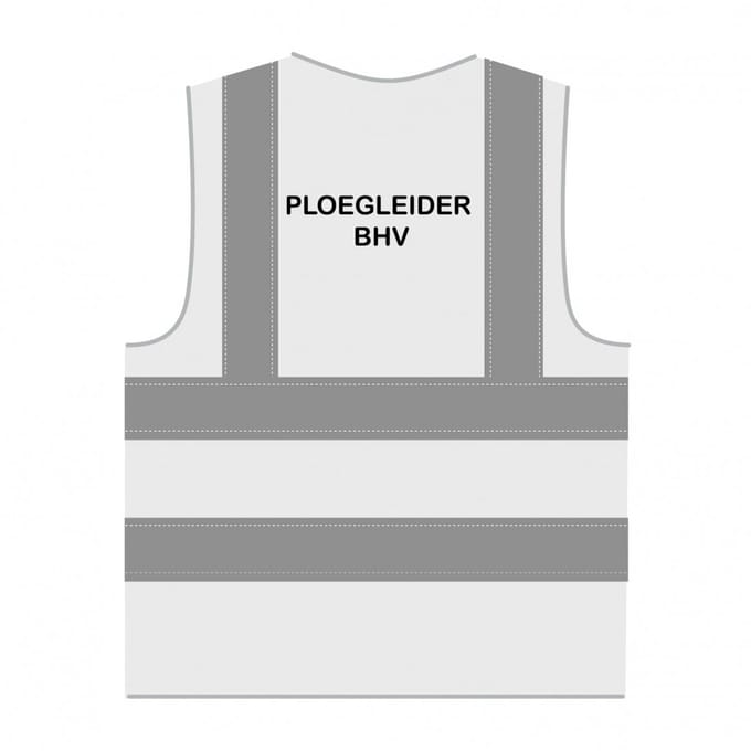 Ploegleider BHV hesje RWS wit