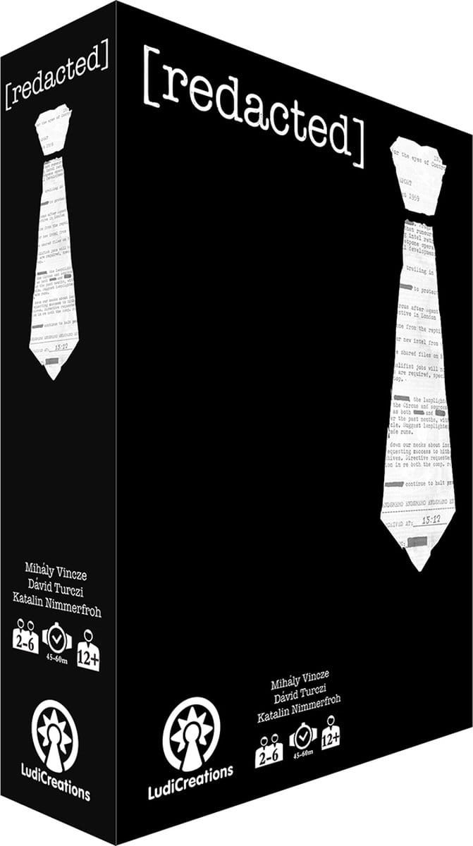 Redacted - [redacted] - Engelstalig Bordspel - LudiCreations