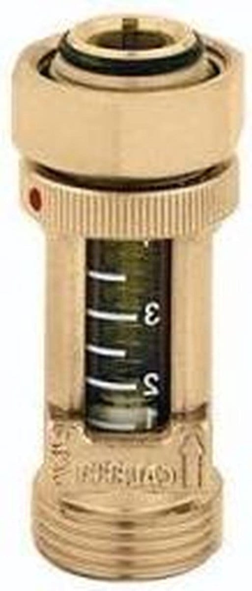Debietmeter Dop - Water Doorstroming - Verwarming Installatie - Zelfreinigend Ontwerp - 3/4 Inch - Metaal