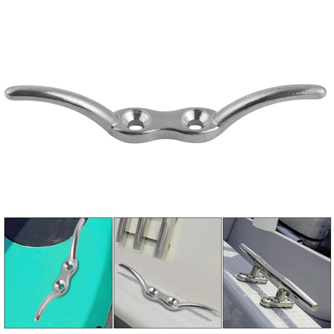 Taquet d'ancrage pour bateau en acier inoxydable, accessoire de fixation pour base de pont de yacht, petit gray