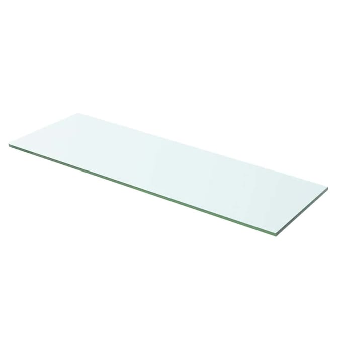 vidaXL - Wandschap - transparant - 60x15 - cm - glas