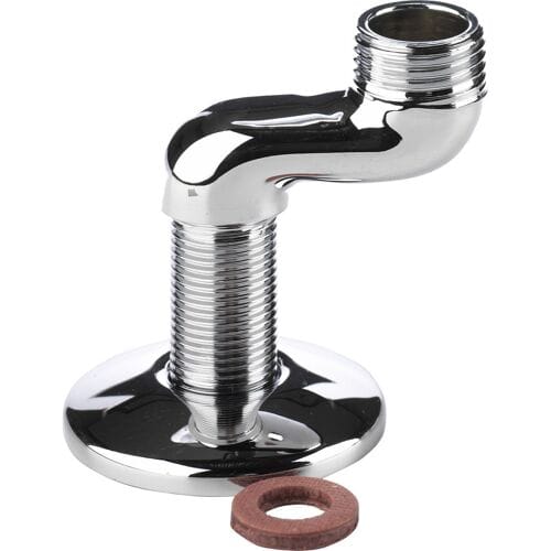 BPE S-koppeling met rozet 3/4"x3/8" 30mm