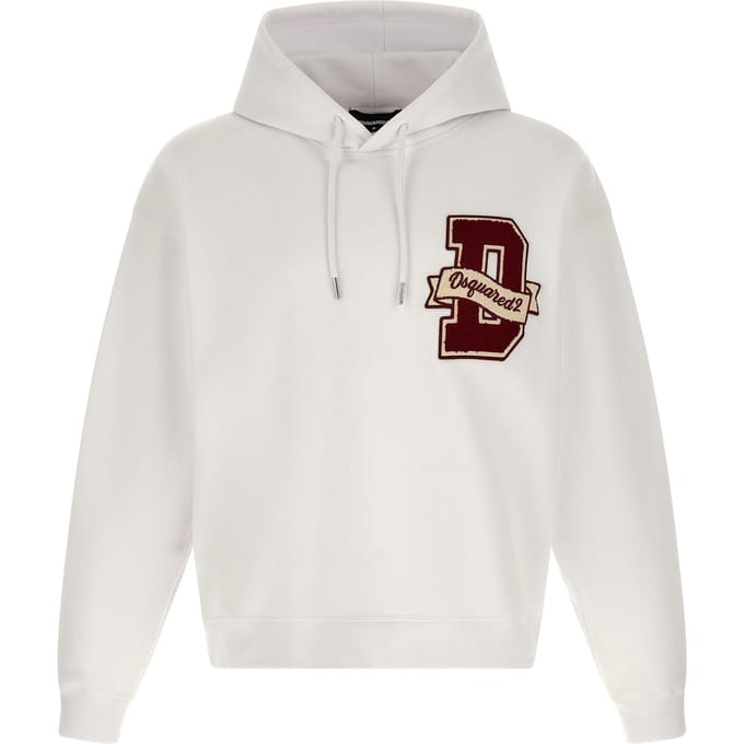Dsquared² Witte Katoenen Sweatshirt