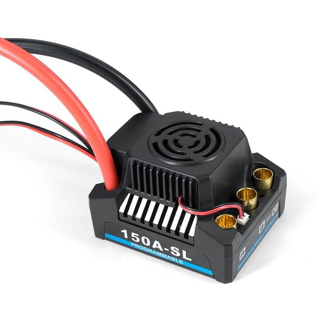 150A Borstelloze ESC Met 4-6S 5A/5.8V BEC Voor 3660/3670/3674 borstelloze motor 1/8 Afstandsbediening 120A zwart