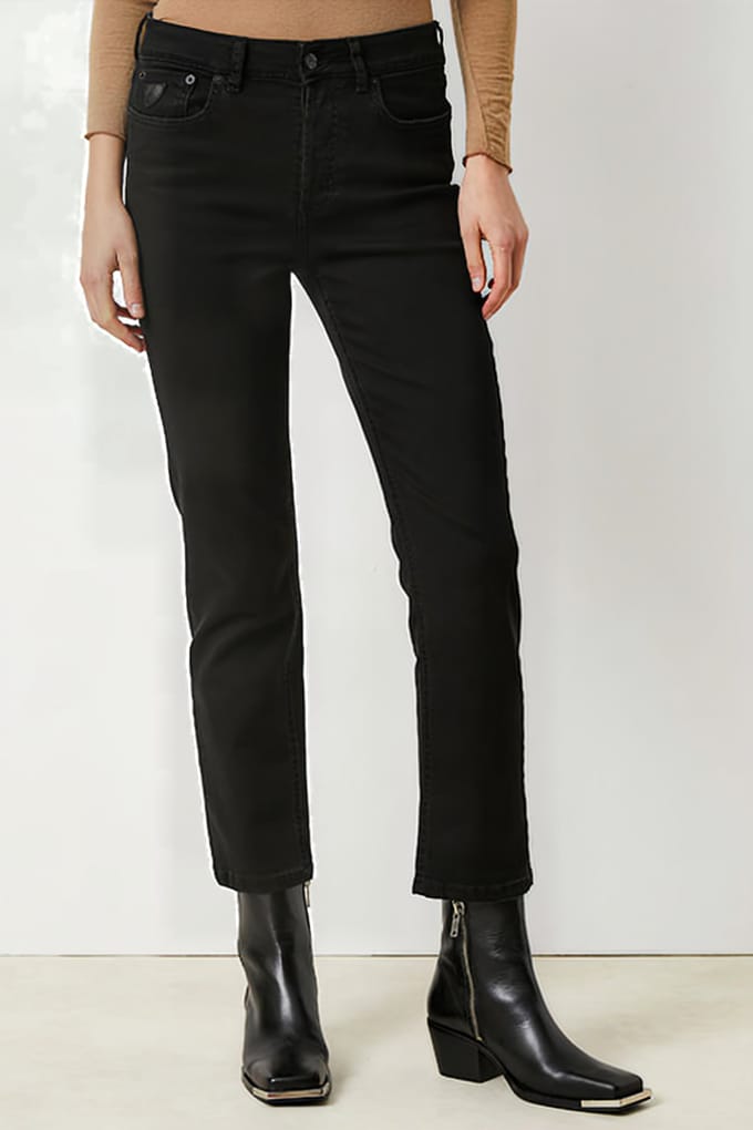 Lois Riko Always Black Black Taglia: W26L34 | Jeans straight fit Outlet | Donna | Nero