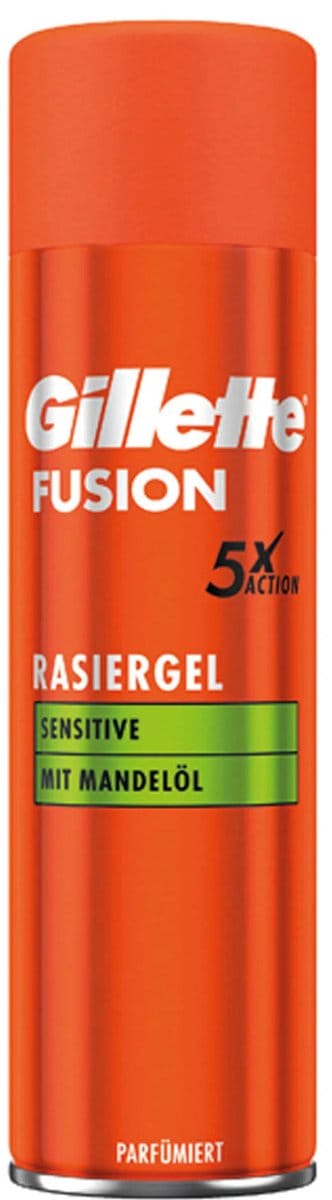 Gillette Fusion Sensitive scheergel 200 ml