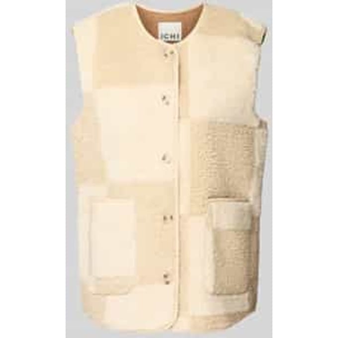Regular fit gilet van teddybont, model 'Ihtonza'
