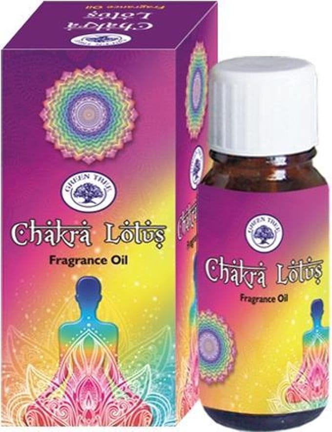Green Tree Geurolie chakra lotus 10 Milliliter