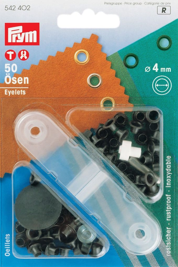 PRYM Ringen MS 4,0 mm gebronsd 542402 - Prym