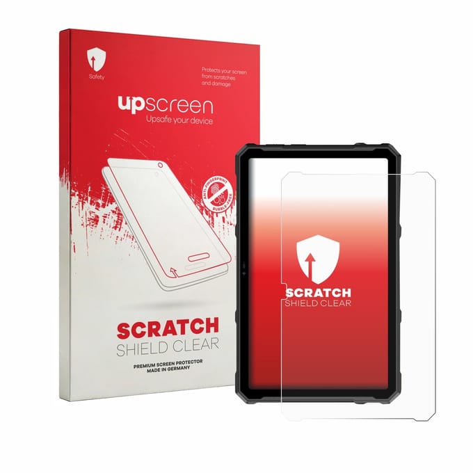 upscreen - Screenprotector voor Ulefone Armor Pad 4T Ultra - Folie Beschermfolie transparant