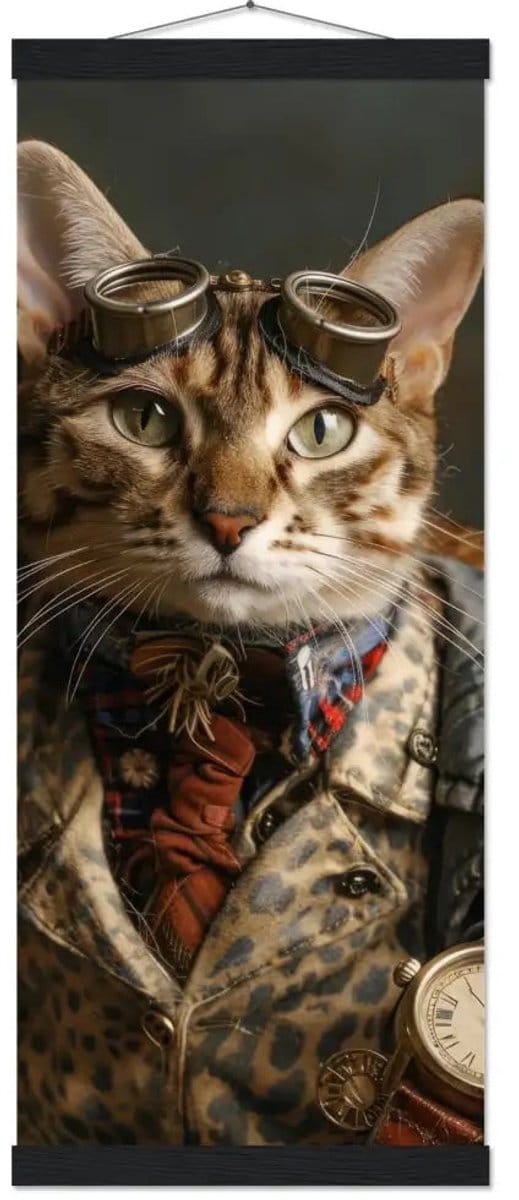 st tropez art schoolposter savannah kat - 25x60cm