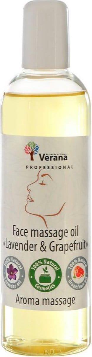 Verana Natuurlijke Gezichtsmassageolie Lavendel Grapefruit 250ML