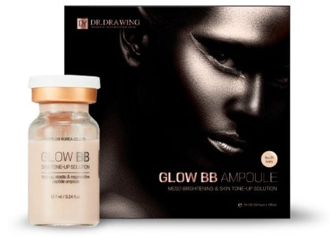 Dr. Drawing Glow Nr. 21 Ivoor Licht Beige / 10 x 7ml