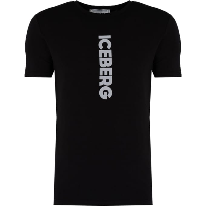 Iceberg T-Shirt C-Neck Mannen zwart