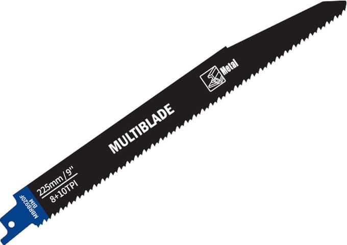 Multiblade Reciprozaagblad BIM MBRB920F Metaal 225 mm 2 stuks