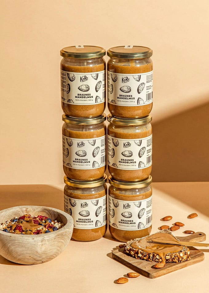 KoRo | Amandelpasta bruin 6 x 500 g
