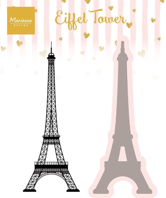 Marianne Design Clear Stempel Eiffel Tower