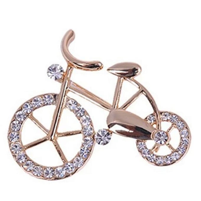 High-End Exquise Mode Broches Fiets Broches Corsages Kledingaccessoires gray