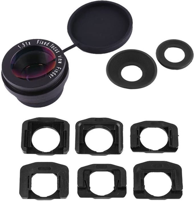 Allecto - Viewfinder Magnifier - 1.51X Vergrootglas - Comfortabel