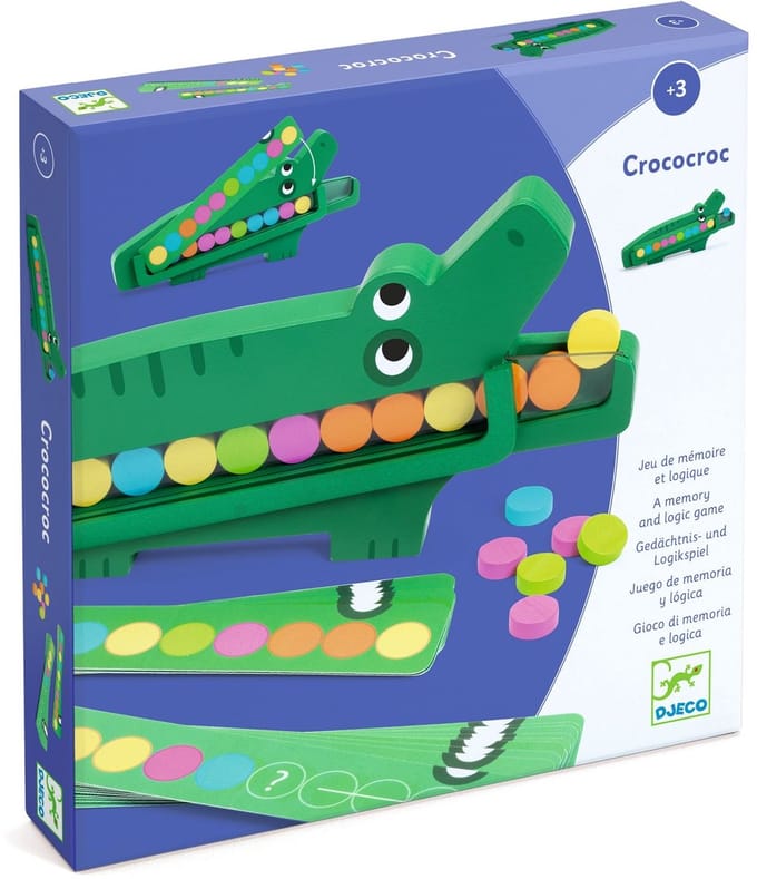 Djeco geheugenspel Crococroc +3jr