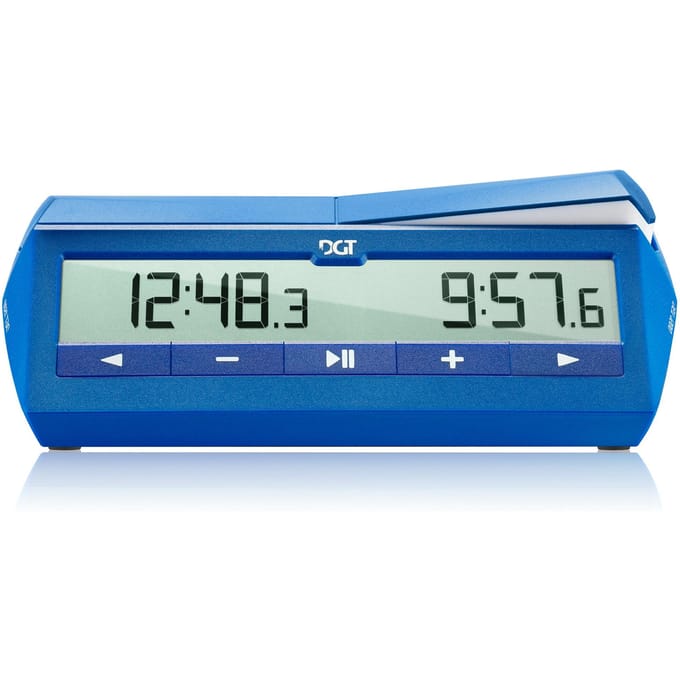 DGT 1500 digitale schaakklok blauw