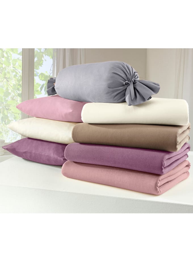Estella Jersey Hoeslake 100x200 cm - 100% Katoen, Wit