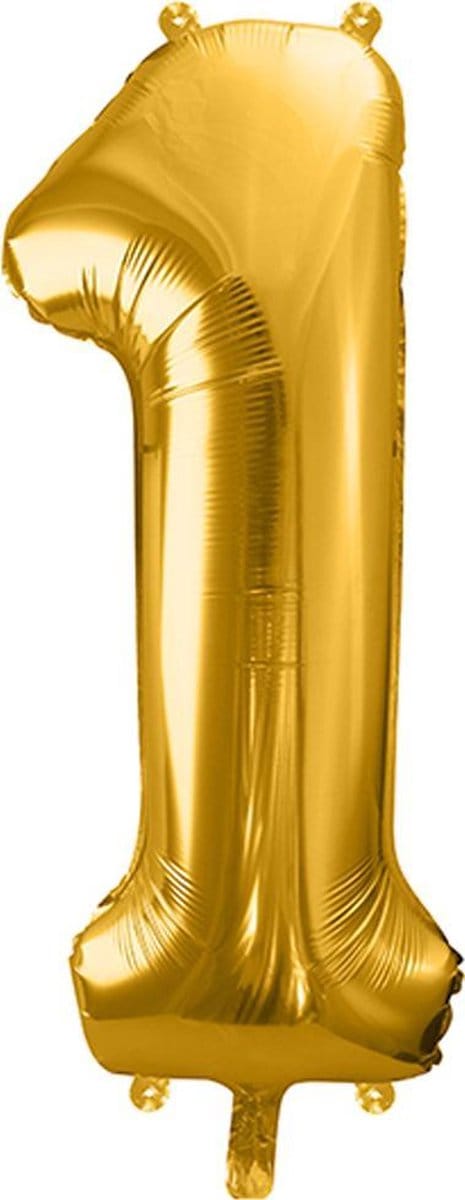 Cijfer 1 (86 cm) - Goud