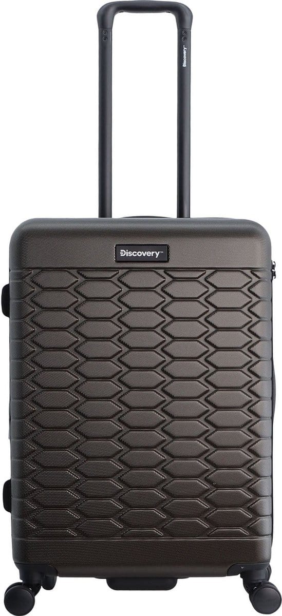 Discovery - Reptile | Harde Koffer / Trolley / Reiskoffer / Valies - 67 cm (Medium) - Khaki - Khaki / Medium