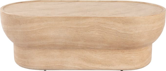 Zuiver Noble Salontafel Ovaal Beige