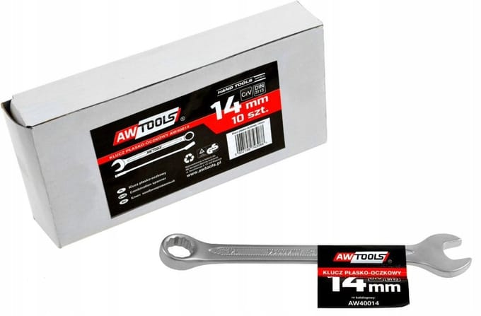 AW-Tools Ringsleutel 12mm CrV DIN 3113
