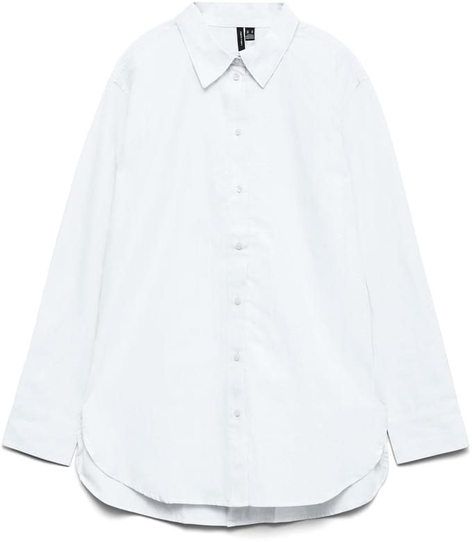 VERO MODA - VMELINA LS SHIRT WVN NOOS - Dames - Blouses