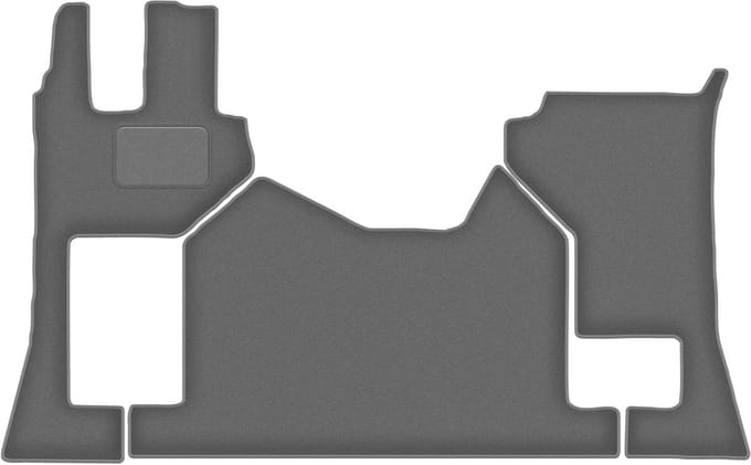 Grafiet automatten voor: Mercedes Actros MP5 truck (2019-)