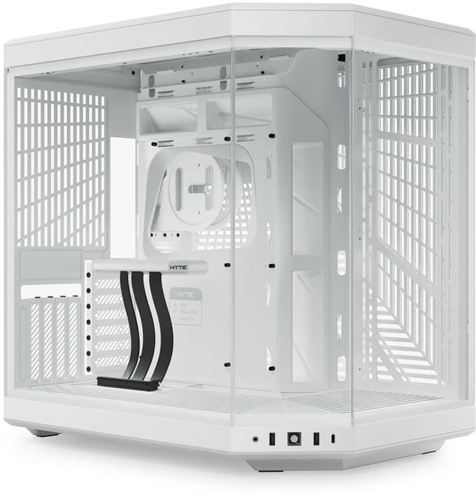 HYTE Y70 Snow White - Case - Miditower - Wit