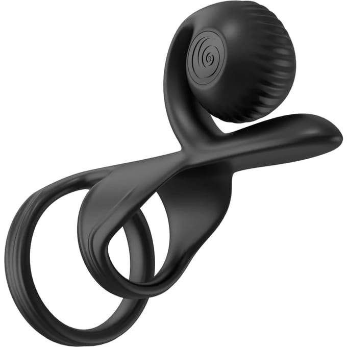 JOVI - Dual Couples Ring Stimulator - Black